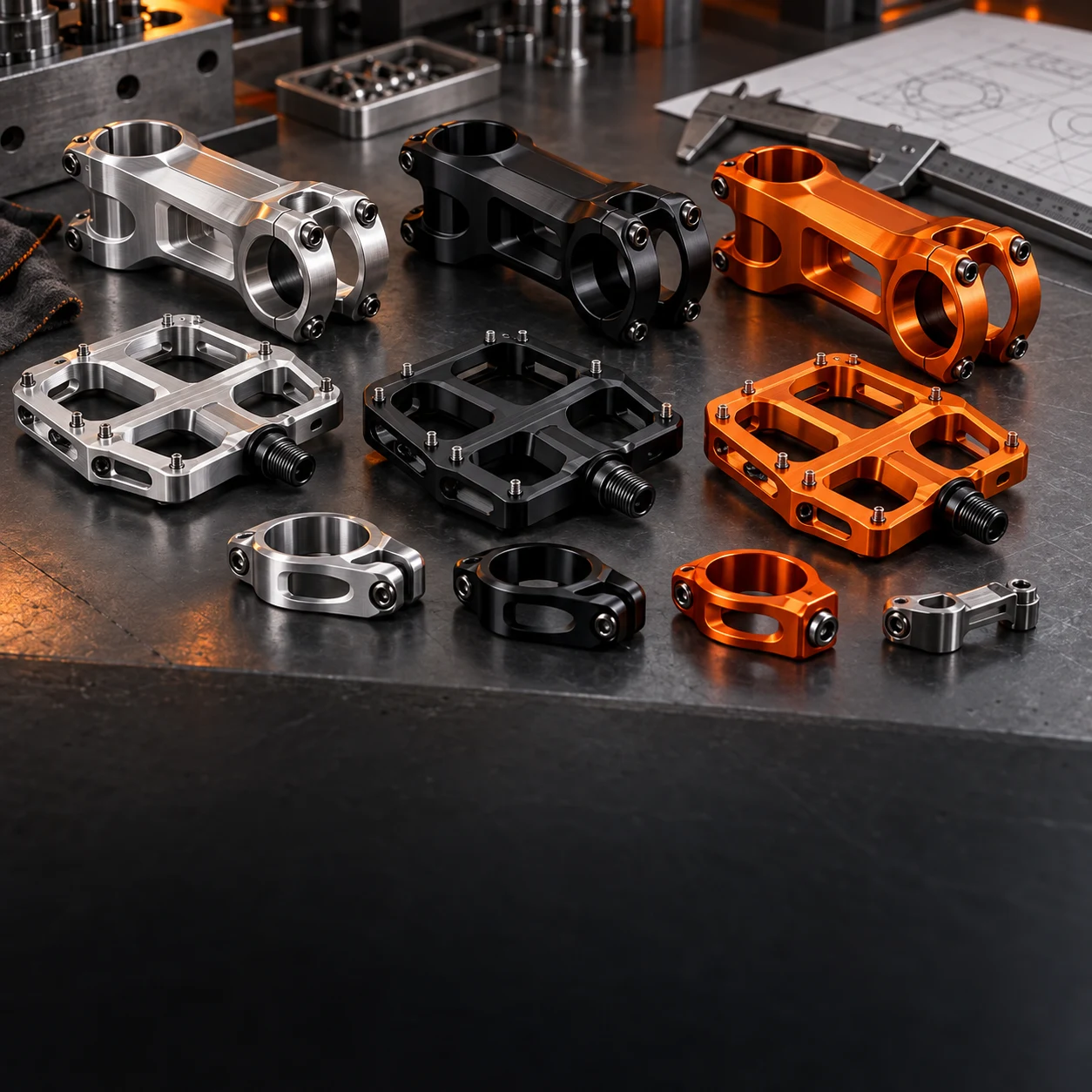 AI-generated illustrative component / factory concept